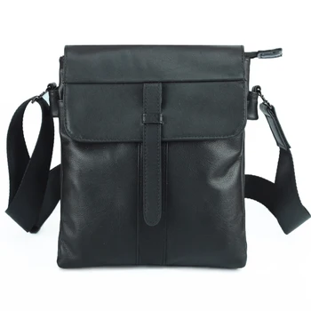 

2020 Casual retro style Men shoulder bag genuine leather zipper Messenger Bag handmade original Messenger Bag Quality assurance