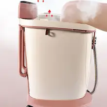 Ванна для ног полностью автоматическая Умывальник для ног Электрический массаж с подогревом пузырь ног ведро