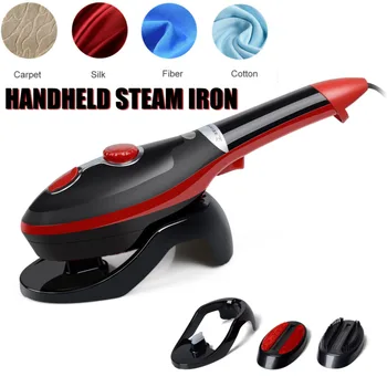 

Portable Steam Iron Handheld Steamer Fabric Laundry Clothes Garment Home Travel