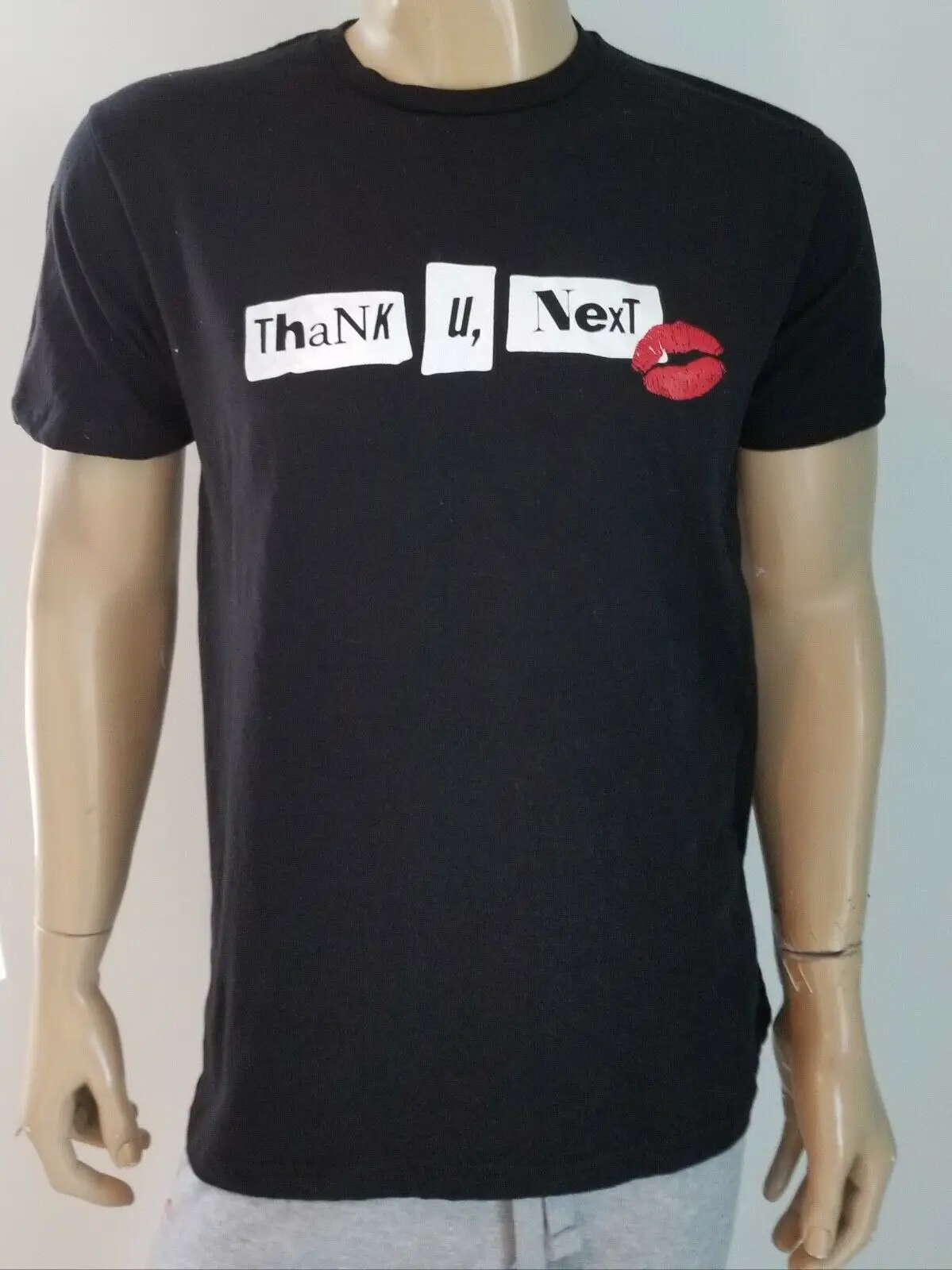 Thank U Next Black T-shirt Ariana Grande Tour Tee T Shirt Sweetener World |