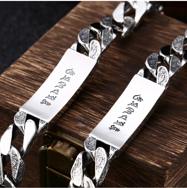 100% 925 Silver Lucky Beast Bracelet 925 Sterling Fengshui Wealth Pixiu Man Bracelet Piyao Bracelet Good Luck Bracelet