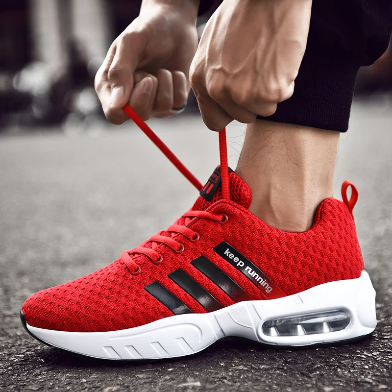 Новинка 2019 года сезон весна осень мужские кроссовки на воздушной подушке Zapatos De