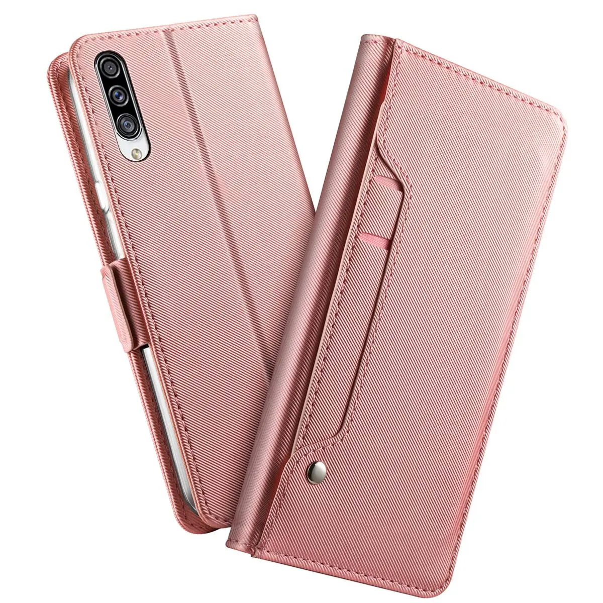 Чехол для Samsung Galaxy A71 Роскошный чехол из искусственной кожи с откидной крышкой и