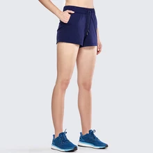 La Isla женские спортивные шорты со средней посадкой с карманами(внутренний шов 2,5 дюйма