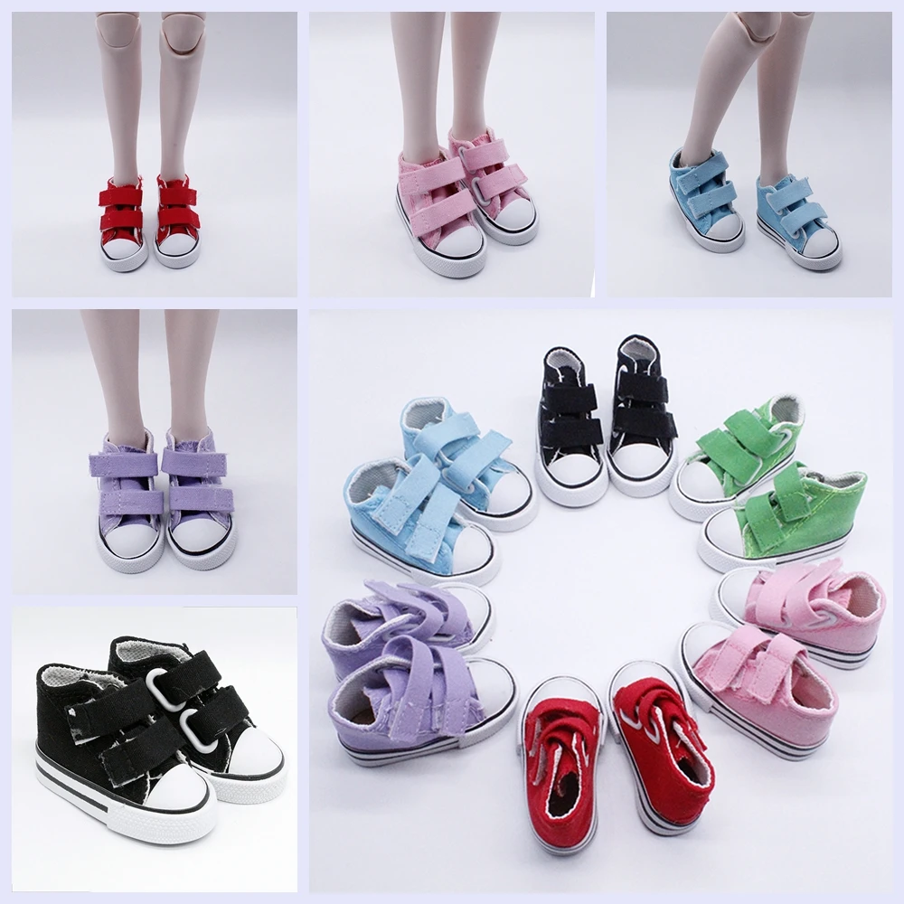 8 цветов 7 5 см парусиновая обувь для 1/3 BJD кукла модная мини куклы России DIY ручной