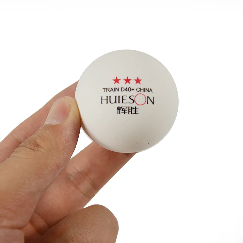 HUIESON 10 шт./пакет 3 звезды для настольного тенниса Ракетки Для шар 40 мм+ 2,9 г шарики для пинг-понга для соревнований, тренировочные мячи