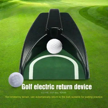 

Golf Exerciser Electric Ball Return Plastic Putter Indoor Exercise Portable Golf Return Device Putting Cup Case Artificial Grass
