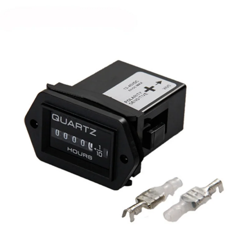 

DC 6-50V / AC 110-250V Generator Sealed Hour Meter Counter For Boats Cars Trucks Tractors