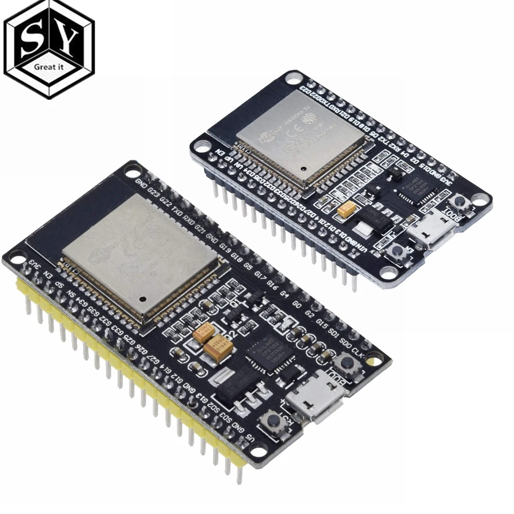 ESP32 ESP 32 ESP32S ESP 32S CP2102 sans fil WiFi Bluetooth carte de développement Micro USB double noyau amplificateur de puissance Module de filtre|led digital voltmeter|voltmeter ledled t5 - AliExpress