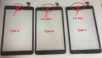 

100% New 8'' Touch Screen panel digitizer glass YJ350FPC-V0 FHX DP080133-F1 XLD808-V0 For DEXP Ursus N280/N180/P280/NS280 Tablet