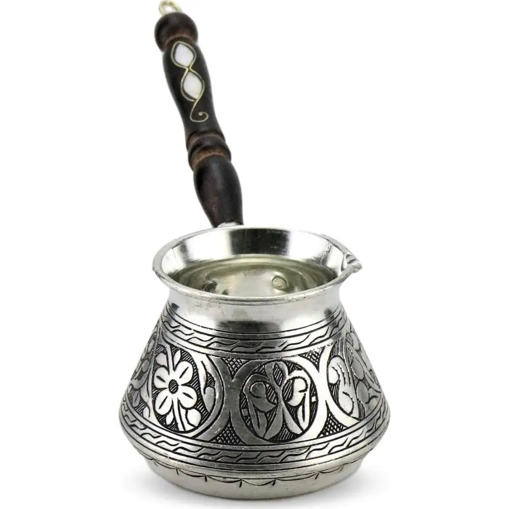 

Sonay Bakırcılık Thick Lump Tumbled Copper Coffee Pot 3 Cups / Handmade / Copper Coffee Pot / Milk Pot / Special Production