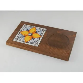 

Turkish Tile Coffee Table With Pine Tree-Ceramic Coffee Presentation