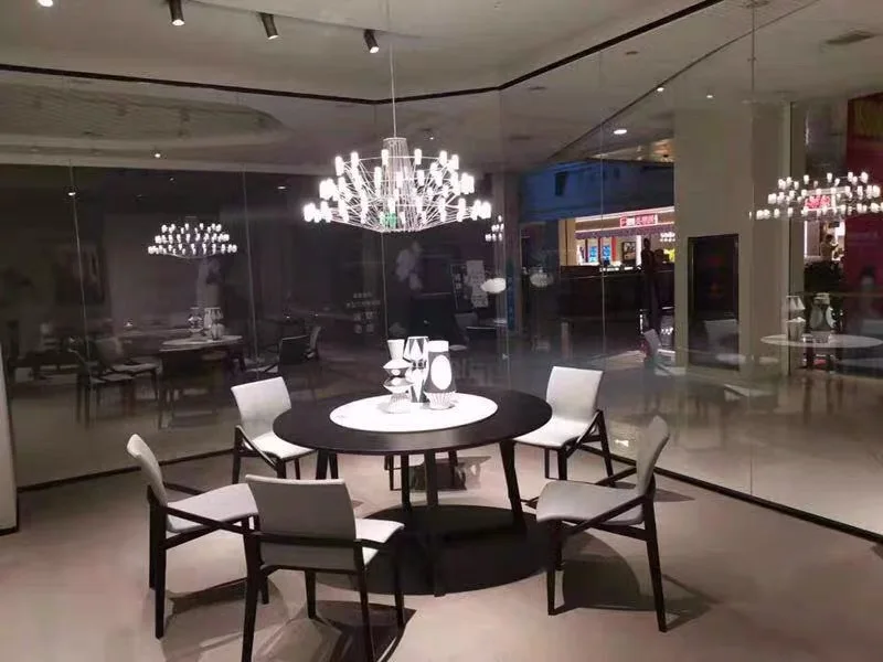 Скандинавский дизайн Led Chandelie трехэтажная люстра с башней используется для гостиной, столовой, отеля, лобби, Современное креативное освещение
