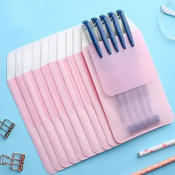 

1pcs New Colorful PVC Pocket Protector Leak-Proof Pen Pouch Doctors Nurses Bag for Pen Leaks Office Hospital Supplies