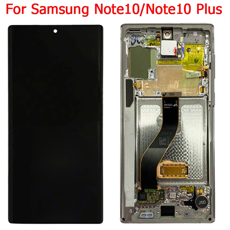 N975FLCDForSamsungNote10PlusDisplayWithFrameTouchScreen