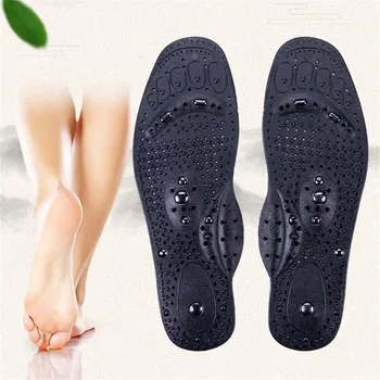 

Magnetic Silicone Gel Insoles Weight Loss Therapy Slimming Arch Support Shoes Pads Therapy Massage Foot Acupressure Pad insert
