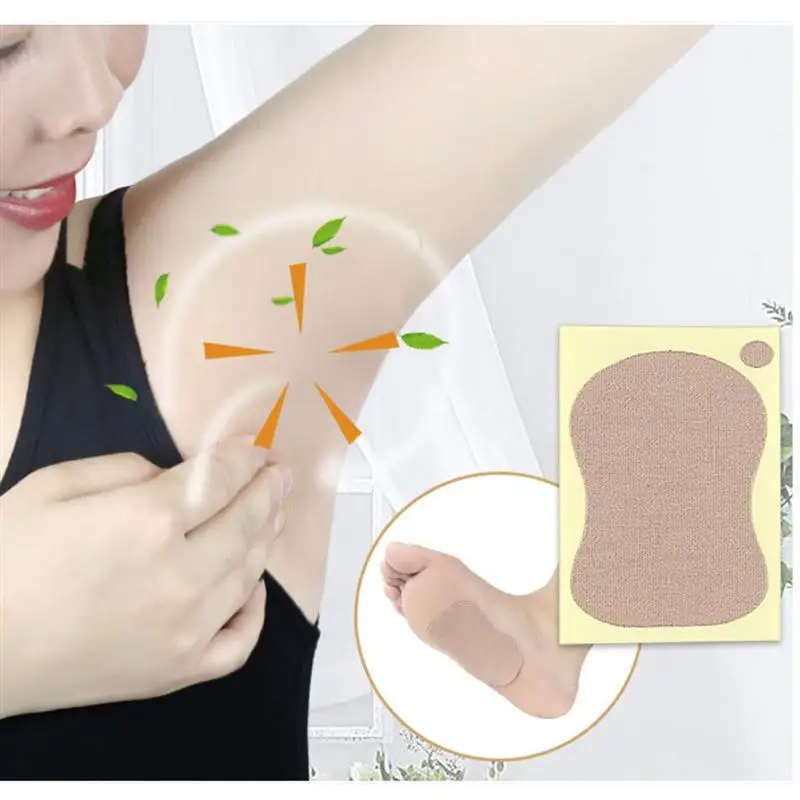 

10pcs Prevent Sweat Pads Disposable Foot Ultrathin Summer Underarm Antiperspirant Patch for Hot Weather Summer