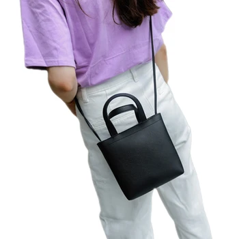 

PU Leather Solid Color Crossbody Bag Women Fashion Shoulder Messenger Bags Female Lightweight Purse Handbags