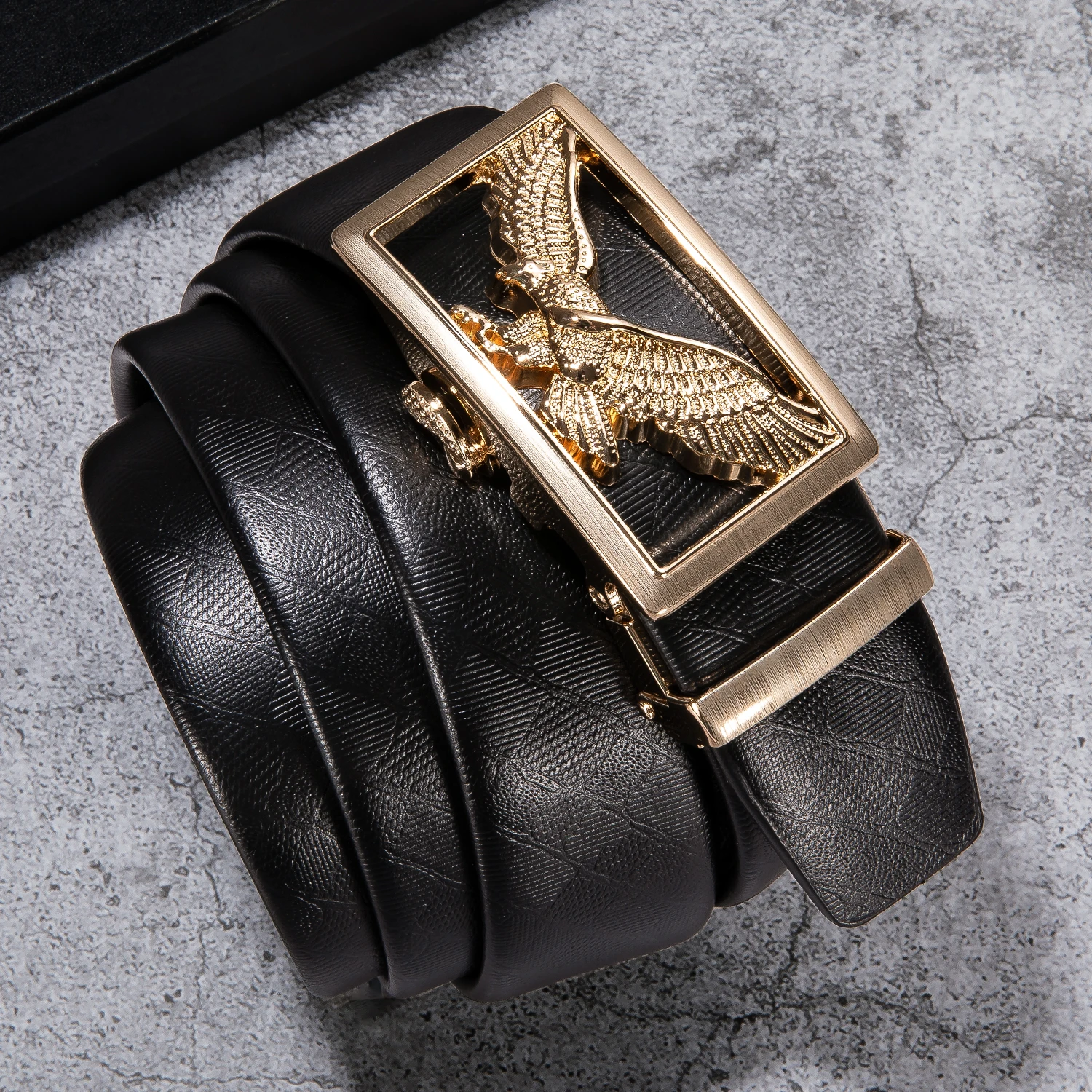 purple designer belt