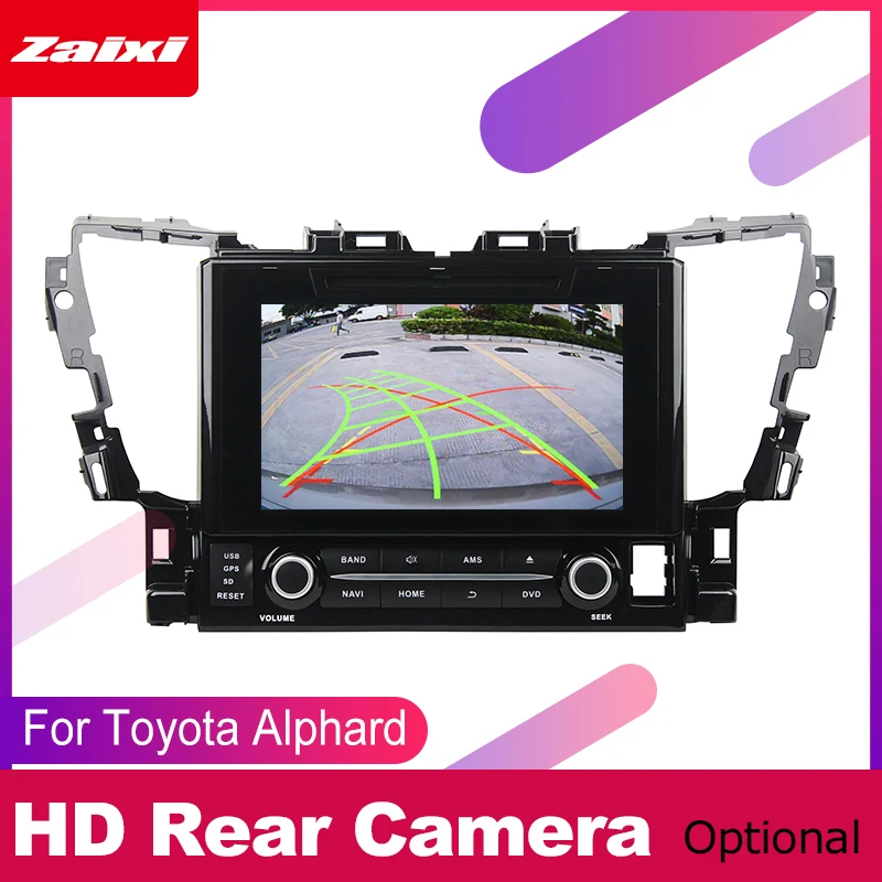 Автомагнитола для Toyota Alphard 2015 2016 2017 2018 DVD плеер с GPS Navi навигацией мультимедийная