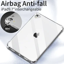 Для нового iPad Air 2 1 9,7 дюймов прозрачный чехол Air3 10,5 inchRubber Прозрачный чехол для планшета Мягкий силиконовый чехол из ТПУ A1822
