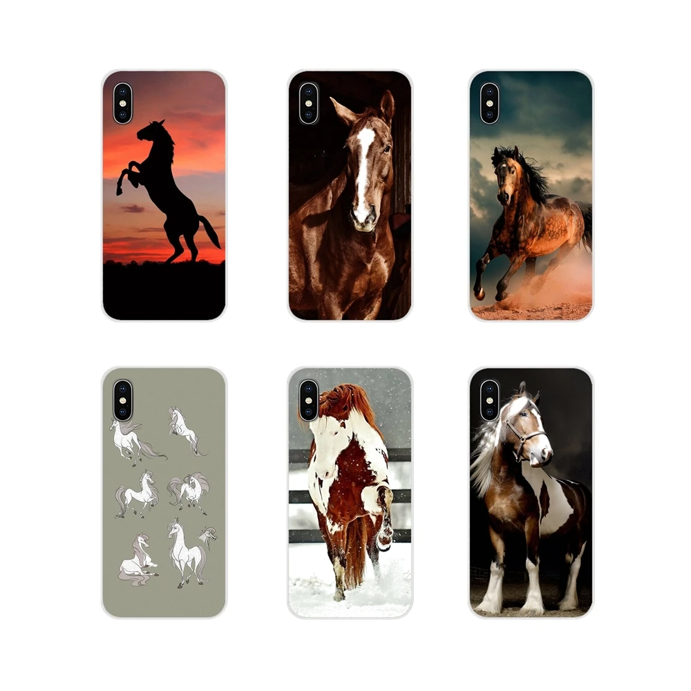 Accessories Phone Cases Covers Horse Series For Motorola Moto X4 E4 E5 G5 G5S G6 Z Z2 Z3 G G2 G3 C Play Plus | Мобильные телефоны и