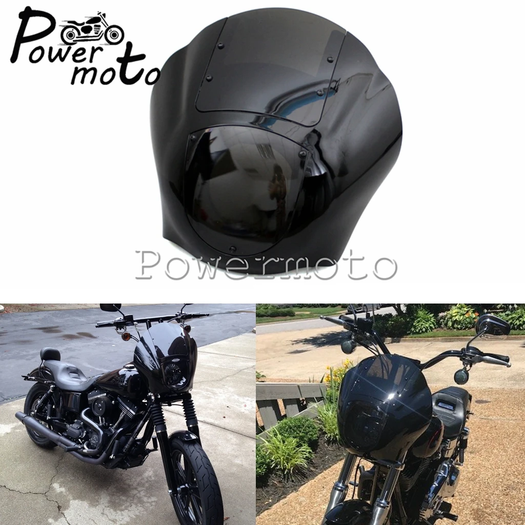 Обтекатель для мотоциклетной фары на лобовое стекло Harley Dyna Sportster XL 883 1200 FXR 1986-2016 |