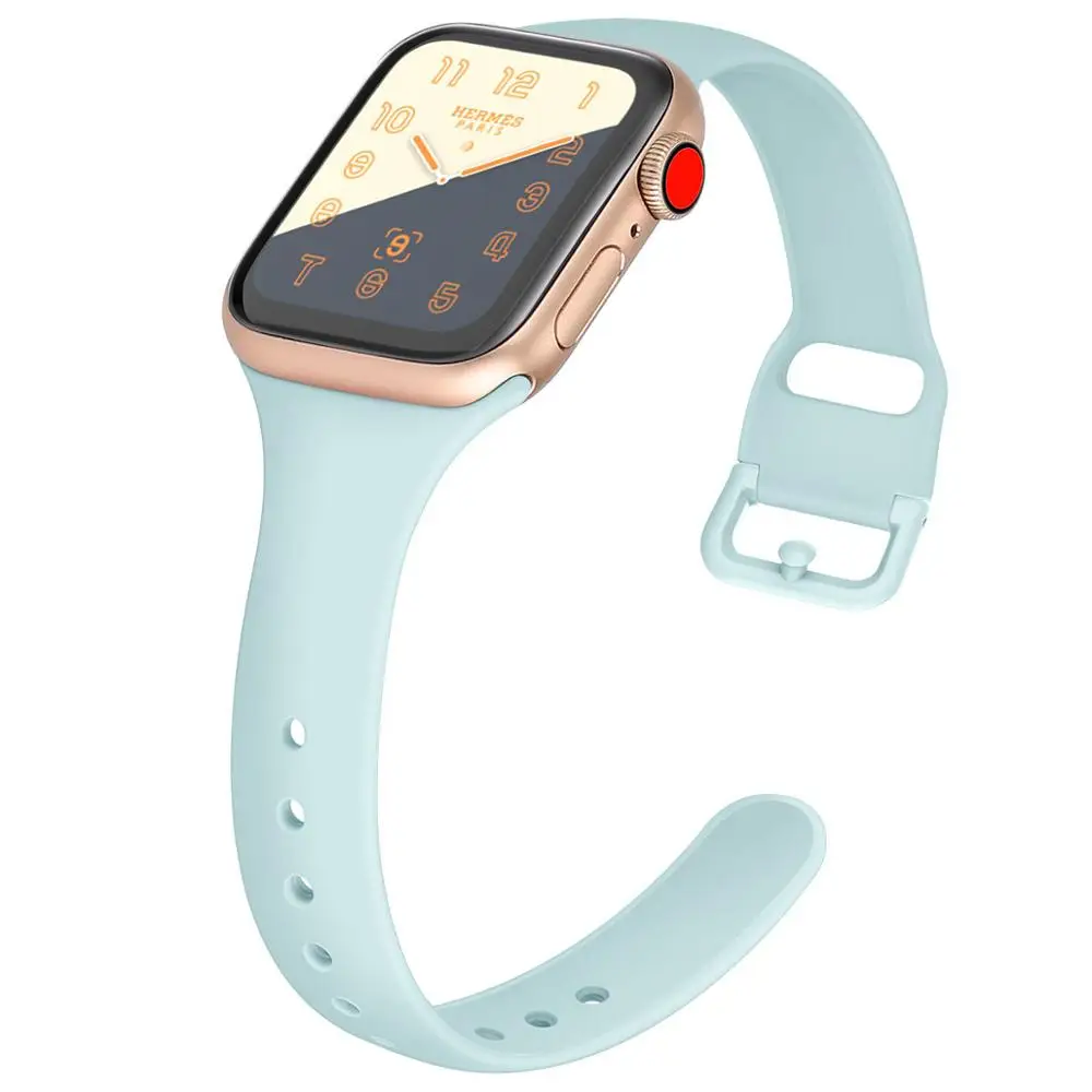 Ремешок для наручных часов Apple Watch, ремешок 38 мм Спорт на открытом воздухе силиконовый наручных часов iWatch, ремешок 40 мм ремешок браслет correa Apple Watch 5/4/3/2/1