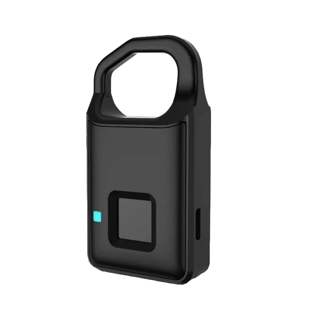 Безопасность Keyless USB Перезаряжаемый дверной замок, замок с отпечатком пальца, Умный замок, быстрая разблокировка для чемоданов, рюкзаков, умного дома