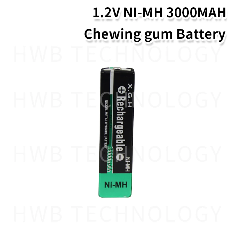 Высокое качество для SoFirn 3000mah жевательная резинка аккумулятор Walkman Ni-MH 1,2 V nimh перезаряжаемый