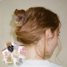Ruoshui Pinzas para el pelo minimalistas para mujer, pasador clásico, horquillas para el pelo para niña, accesorios para el cabello de cangrejo, Tiara