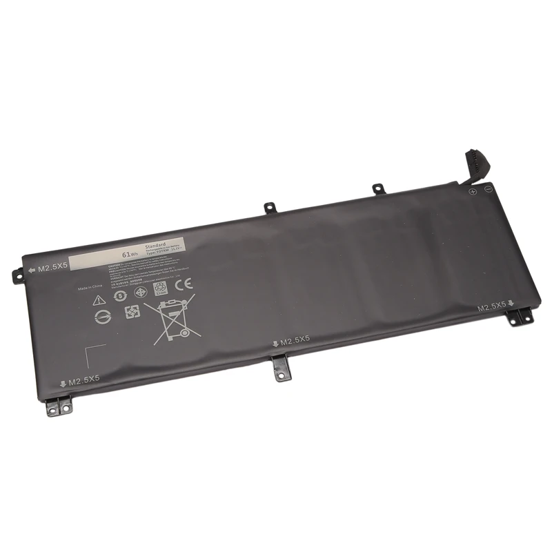 Аккумулятор T0TRM для Dell XPS 15 9530 9535 Precision M3800 Series TOTRM 245RR 0H76MY H76MV 07D1WJ 7D1WJ Y757W 11 1 V 61Wh |