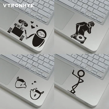 

Funny Black Partial Sticker for Macbook pro air retina 13 15.4 inch PVC Decal Palm Rest Stickers for funda Xiaomi Mi Air 12 13