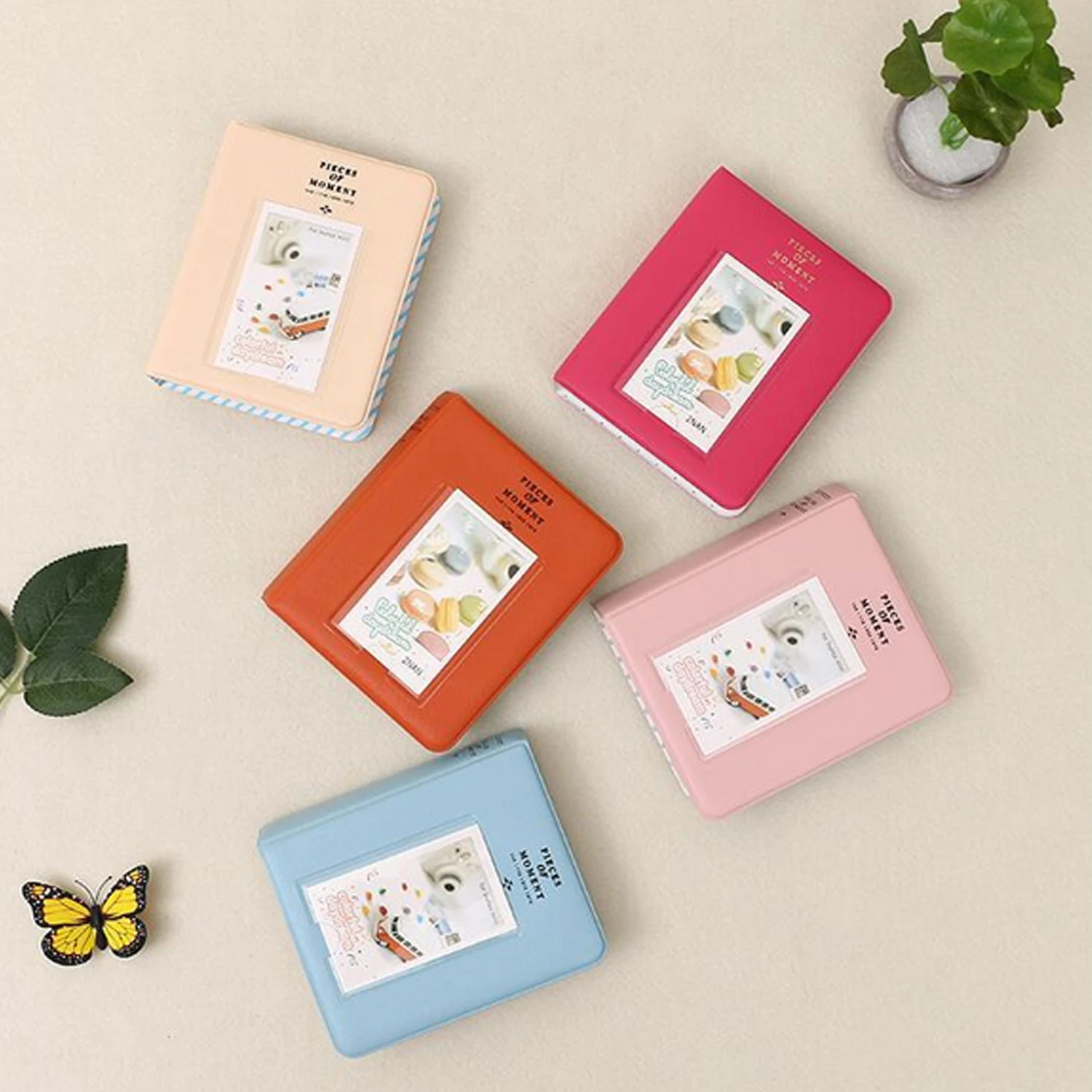 

Besegad 64 Pockets Mini Photo Foto Album Book for Fuji Fujiflm Instax Mini 7s 8 8 9 25 26 50s Polaroid PIC-300 Z2300 Snap Touch