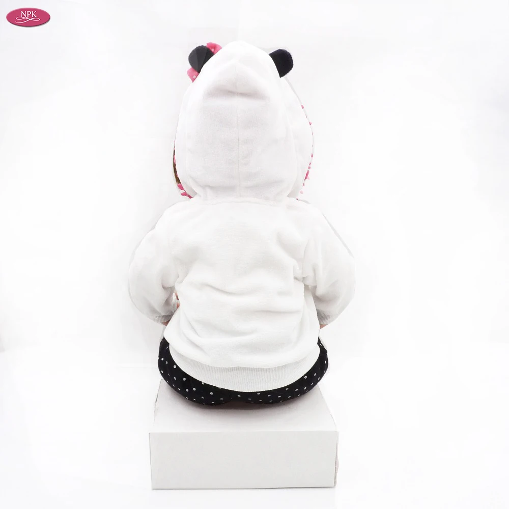 NPK 48 см Reborn Baby Dolls Игрушки для девочек силиконовые виниловые реалистичные принцессы для малышей Menina Bebes Reborn Bonecas настоящая кукла для девочек