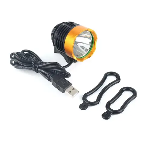 LED Bicycle Light 6400mAh 1200LM 3 Modes USB Rechargeable Power MTB Mountain Road Bike Front Lamp Cycling Equipment