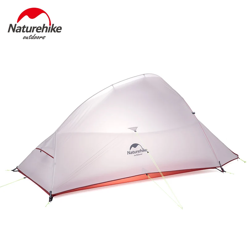 Naturehike Cloud Up UPGRADED Series 1 2 3 Persons camping Tent Backpacking Double-layer Lightweight Tent With Free Mat