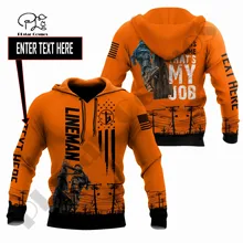 

PLstarCosmos 3DPrinted Newest Lineman Job Art Custom Name Gift Unique Hrajuku Streetwear Unisex Casual Hoodies/Zip/Sweatshirt -1