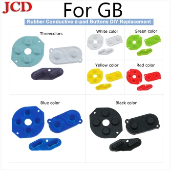 

JCD Silicone Start Select Keypad For GB Rubber Conductive Buttons A-B D-pad Silicone Start Select Keypad for GameBoy Classic