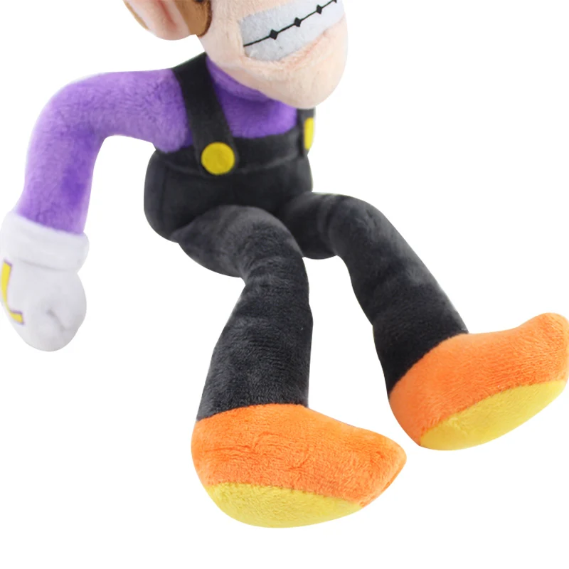 11 ''28 см Супер Марио Bros Brothers фиолетовый Waluigi плюшевые игрушки мягкие модные куклы подарок для детей
