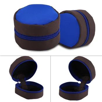 

2019 Portable Fishing Bag Fly Fishing Reel Zipper Storage Pouch Protective Case Bag For Drum/Spinning Reel Fishing Pouch Bag