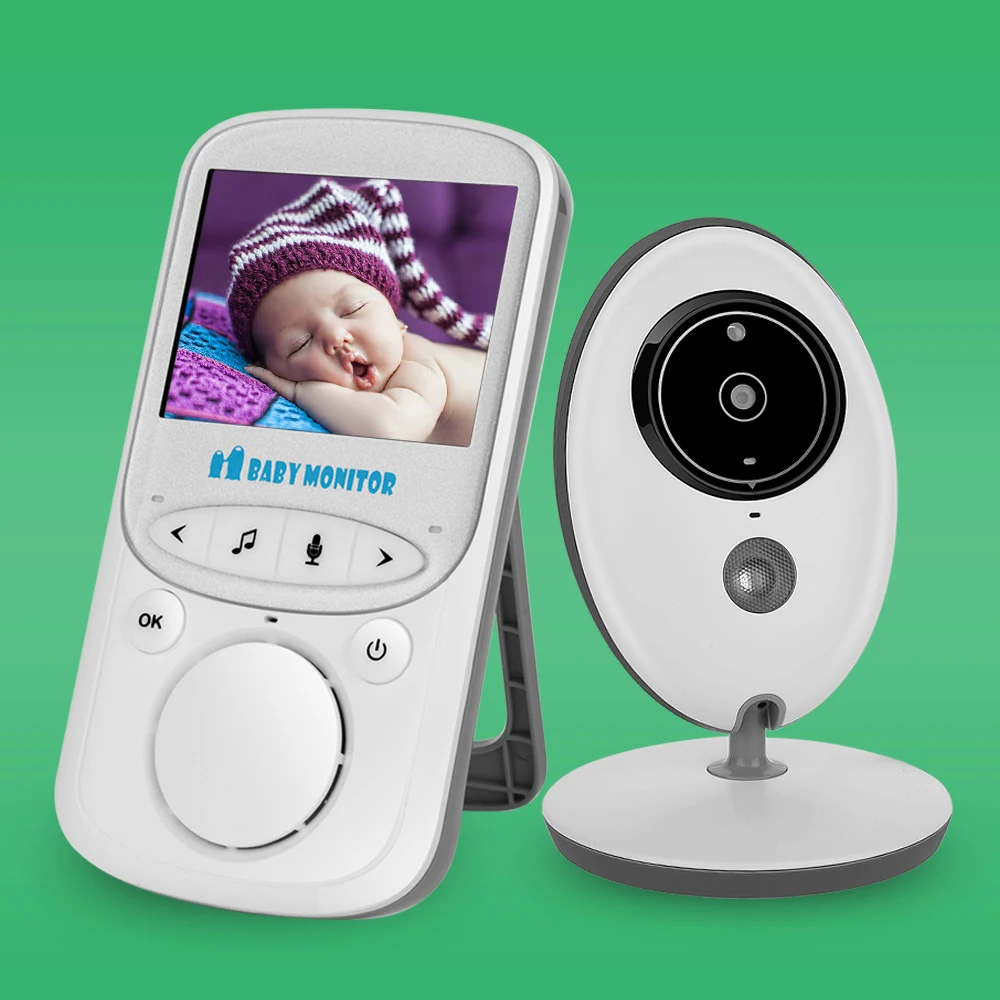 

Wireless LCD Audio Video Baby Monitor VB605 Radio Nanny Music Intercom IR 24h Portable Baby Camera Baby Walkie Talkie Babysitter