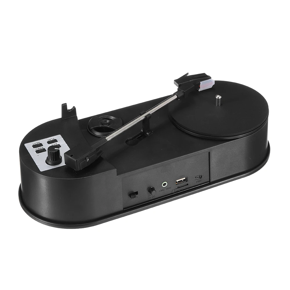 LEORY Mini Longplay Vinil LP записывающее устройство для MP3 защита виниловая запись USB зарядка