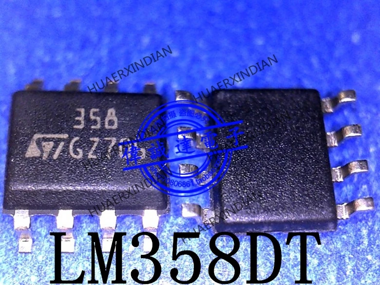 1Pieces New Original LM358DT LM358 Type 358 SOP8 In Stock Real Picture ...