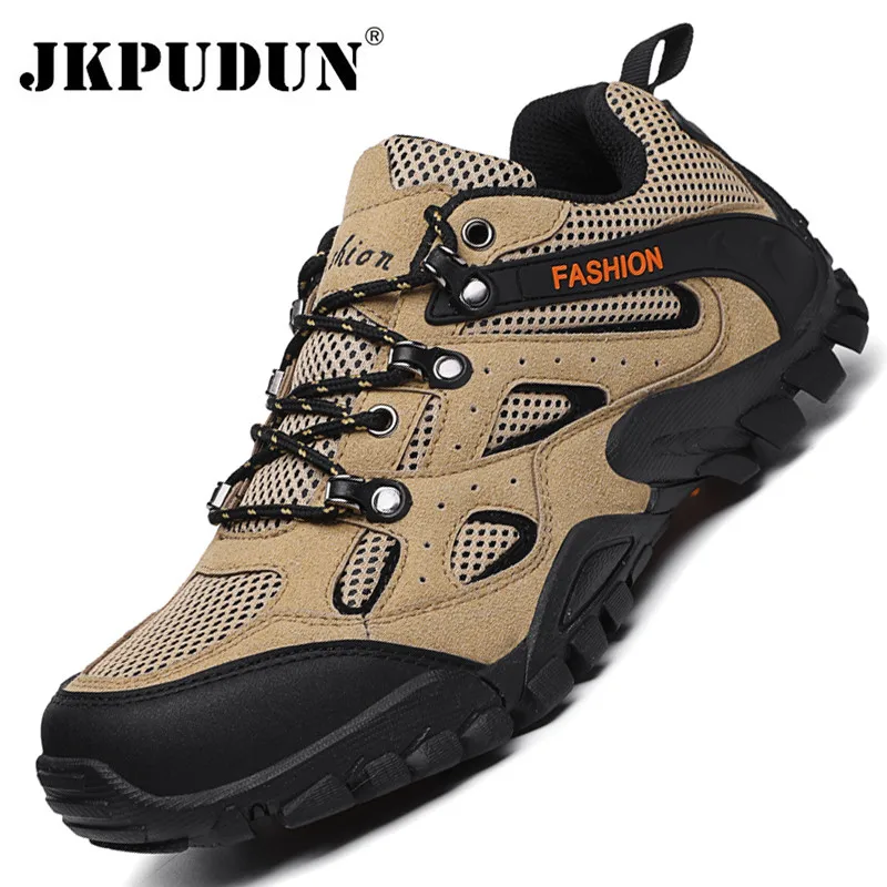 

Autumn Men Trekking Mountain Shoes Breathable Mens Hiking Shoes Outdoor Athletic Sneakers Men Sports Shoes Zapatillas Deportivas