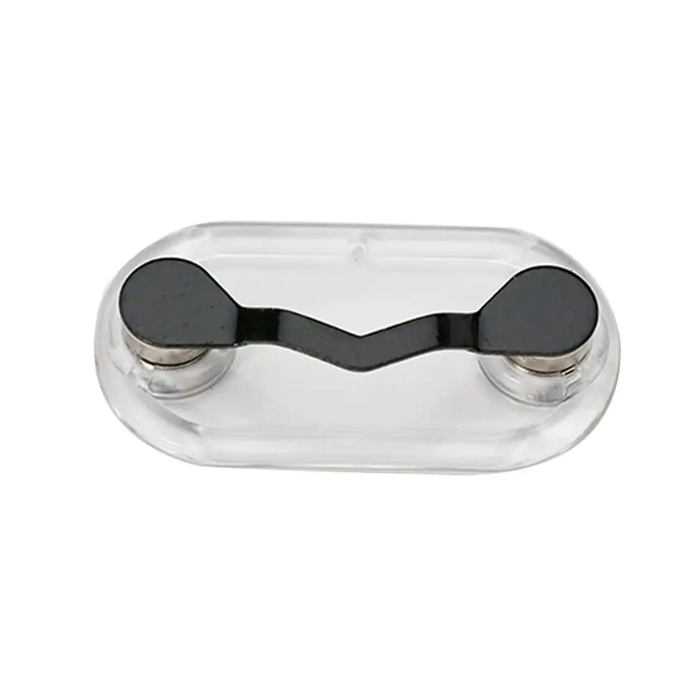 Компактный размер прочный магнитный держатель для очков из нержавеющей стали держатель для очков