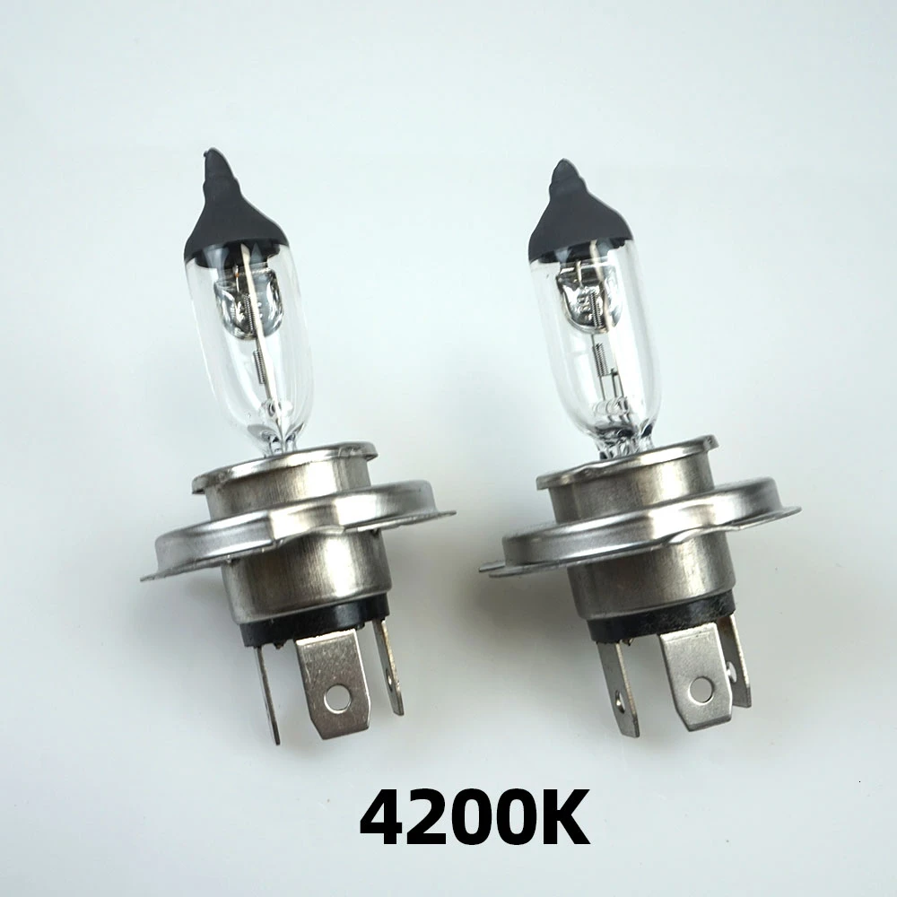 Галогенная лампа 1 шт. H4 55 Вт 12 В 3000K 4200K 5000K белый автомобильная фара для