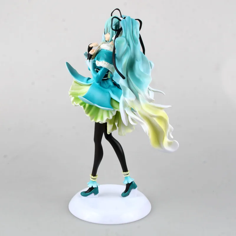 

Anime Toy Hatsune Miku Summer Snow Grass Hatsune Garage Kit Car Decoration Model Boxed