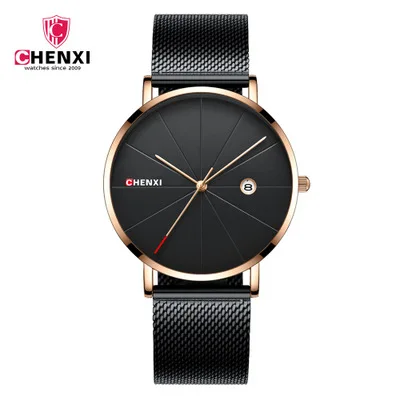 

2019 CHENXI Brand Luxury Men Quartz Watch Fashion Sport Male Military Automatic Date Watches Waterproof Clock Modern Stylish