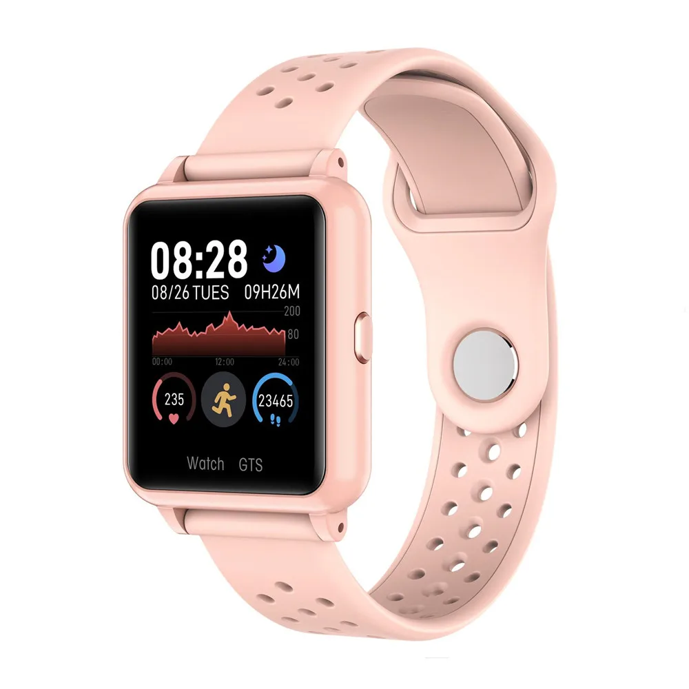 2020 product P8 Smart Watch Men Women Heart Rate Monitor Bracelet Sleep Blood Pressure Fitness Tracker Waterproof Color | Электроника